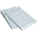 Impressions 300 Standard Pillow Cases- Egyptian Cotton Stripe - Light Blue 300SDPC STLB